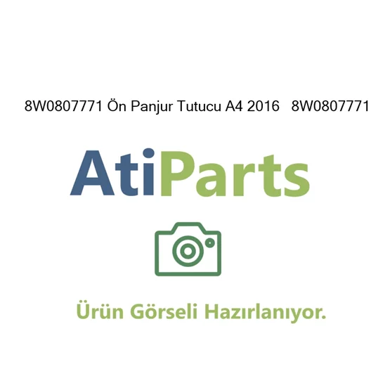 8W0807771 Ön Panjur Tutucu A4 2016   8W0807771